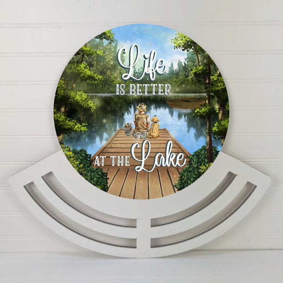 Life is better at the Lake Wreath rail