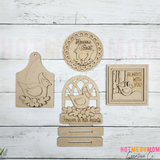 Cardinal decor set