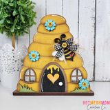 Beehive shelf sitter