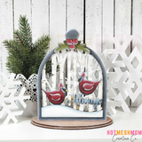 Cardinal Votive shelf sitter