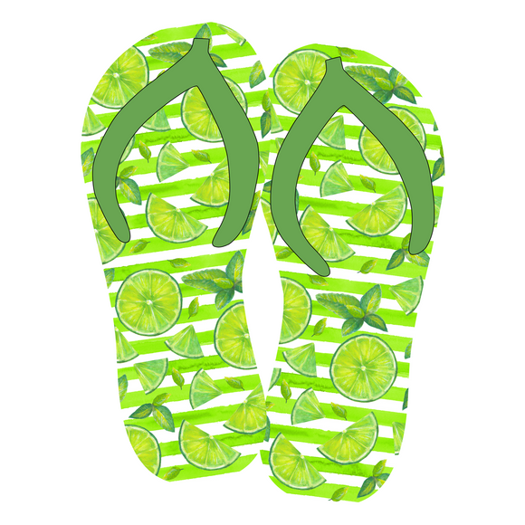 Lime Flip Flops sign