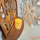 Cardinal Votive shelf sitter