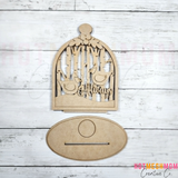 Cardinal Votive shelf sitter
