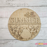 Lemons sign / door hanger