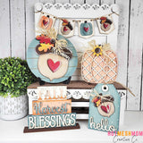 Harvest Blessings Tiered Tray Set