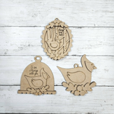 Cardinal ornaments