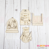 Winter Bear Ornaments