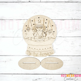Nutcracker snowglobe