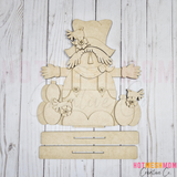 Fall Scarecrow Shelf Sitter
