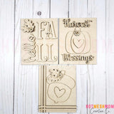 Harvest Blessings Sign Trio