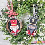 Santa Nutcracker ornaments