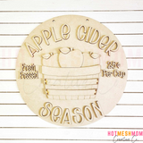 Apple Cider sign