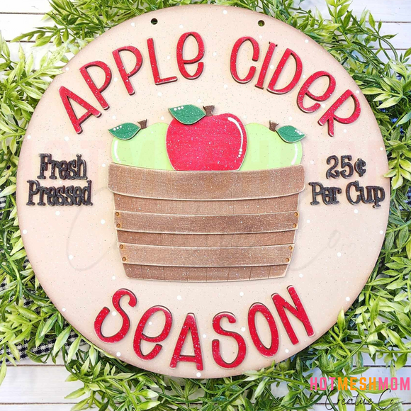 Apple Cider sign