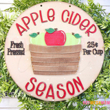 Apple Cider sign