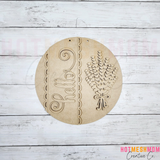 Lavendar sign / door hanger