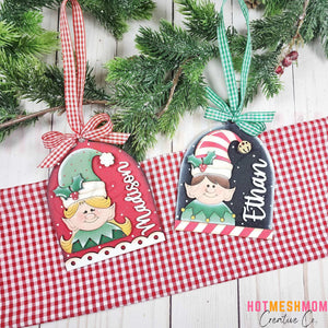 Christmas Elf Ornaments
