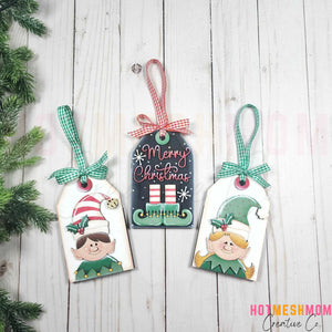 Christmas Elf Gift Tags