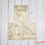 Fall Scarecrow Trio Set