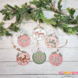 Classic Christmas ornaments