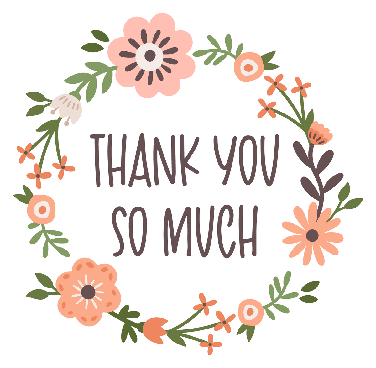 Thank You So Much wreath sign – Hot Mesh Mom Shop