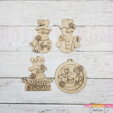 Sweet Snowman ornaments