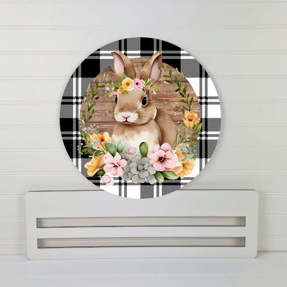 Easter bunny Wreath rail