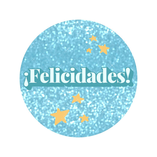 Felicidades wreath sign