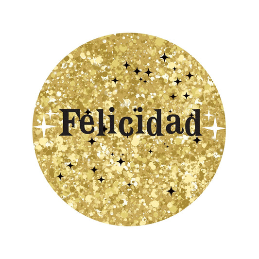 Felicidades wreath sign