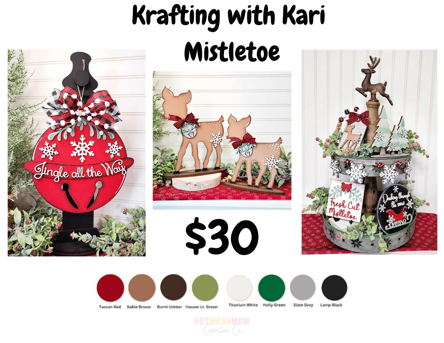 Krafting with Kari box - Mistletoe