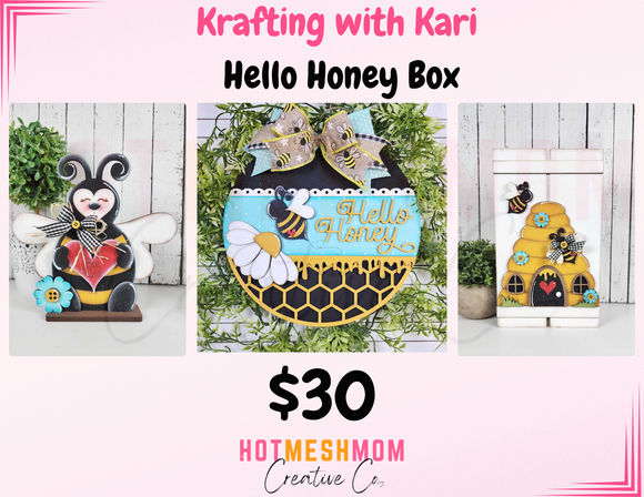 Krafting with Kari box - Hello Honey