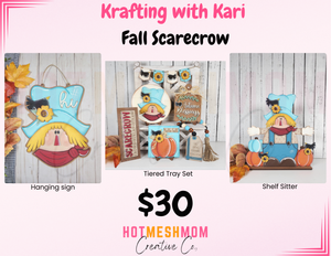 Krafting with Kari box - Fall Scarecrow