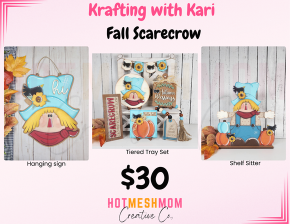 Krafting with Kari box - Fall Scarecrow