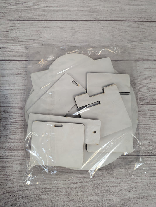 White MDF sample pack