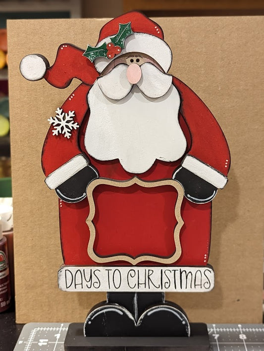 Santa 3D Countdown, DIY