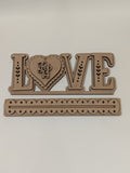 LOVE 3D word art