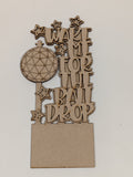 Happy New Year Interchangeable Address Plaque DIY Kit - INSERT ONLY