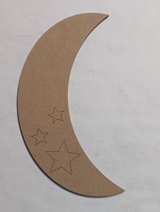 Clearance - Crescent Moon and stars