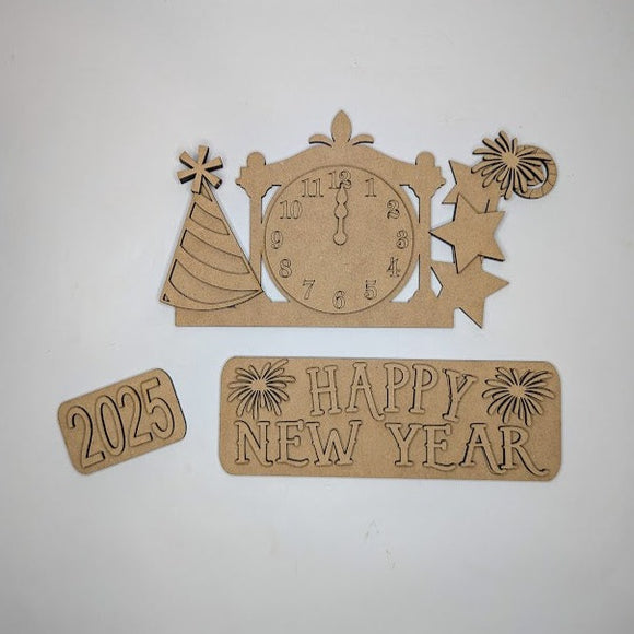 Happy New Year Interchangeable Add-On Set