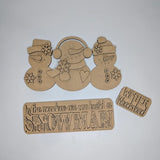 Snowman Interchangeable Add-On Set