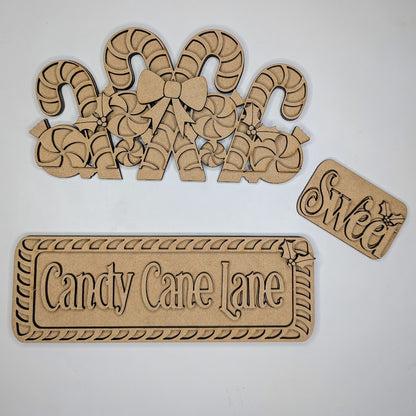 Candy Cane Lane Interchangeable Add-On Set