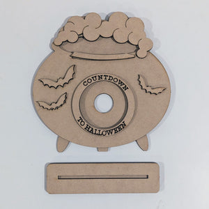 Cauldron 3D Countdown, DIY craft kit