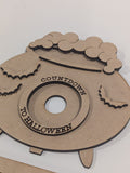 Cauldron 3D Countdown, DIY craft kit