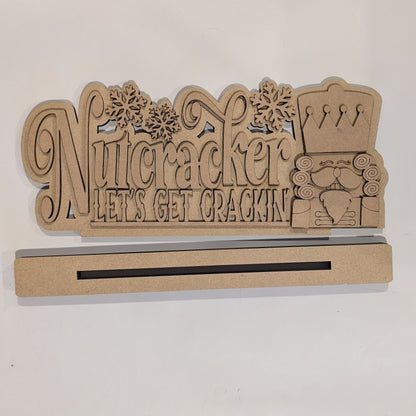 Nutcracker 3D Word Art