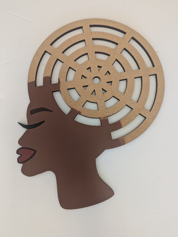 Painted Diva Wreath Rail - ready to ship