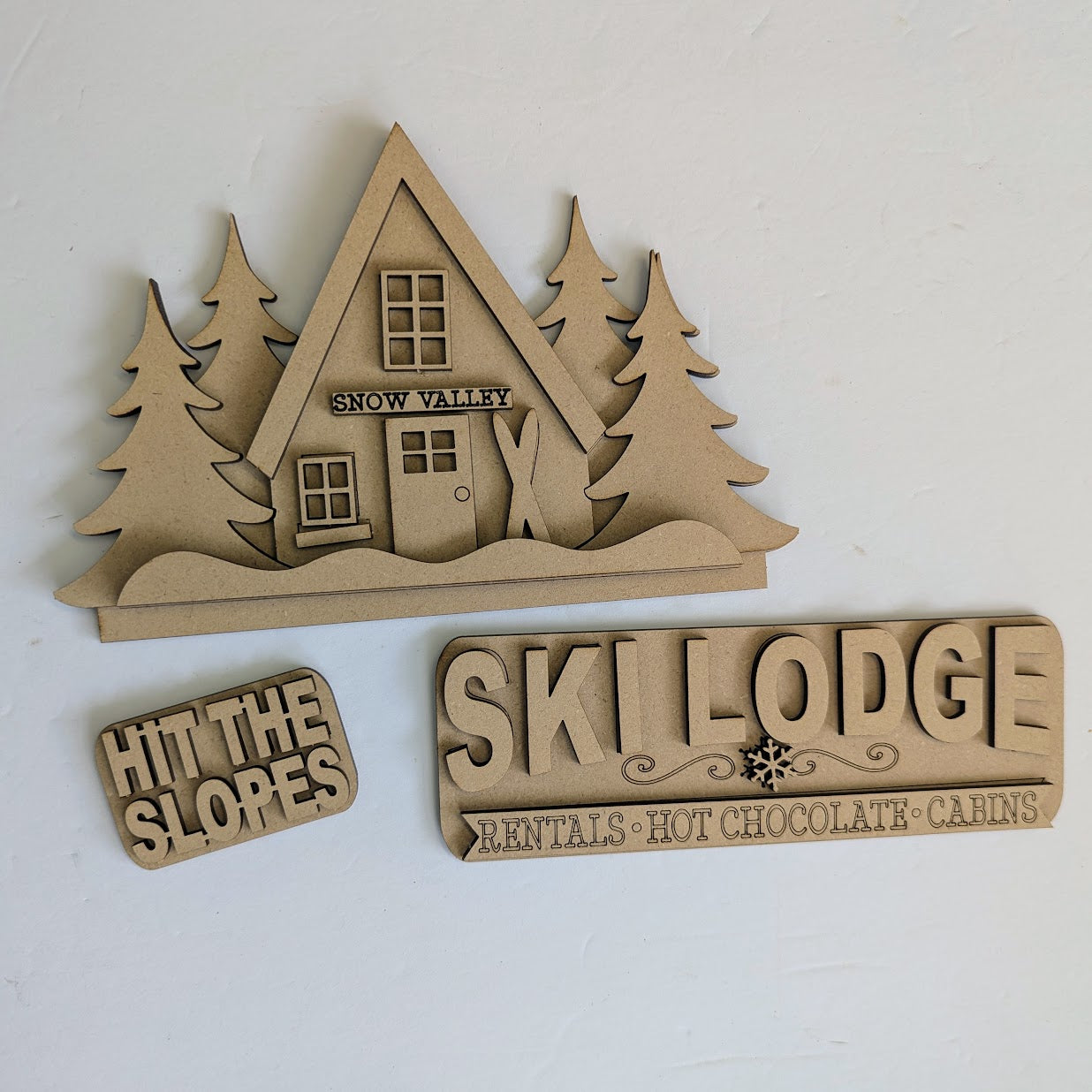 Ski Lodge Interchangeable Add-On Set