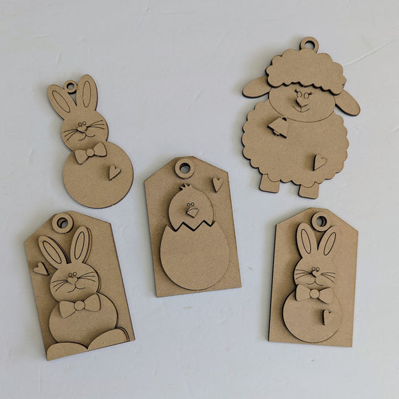 Easter 3D tag bundle