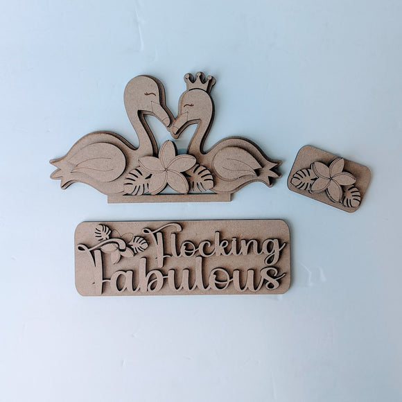 Flamingo Interchangeable Add-On Set