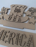 America - Window Box Add-On Set