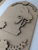 Bunny Interchangeable Add-On Set - boho frame