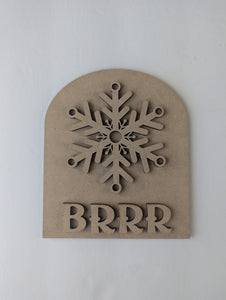 January Interchangeable Add-On Set - boho frame small